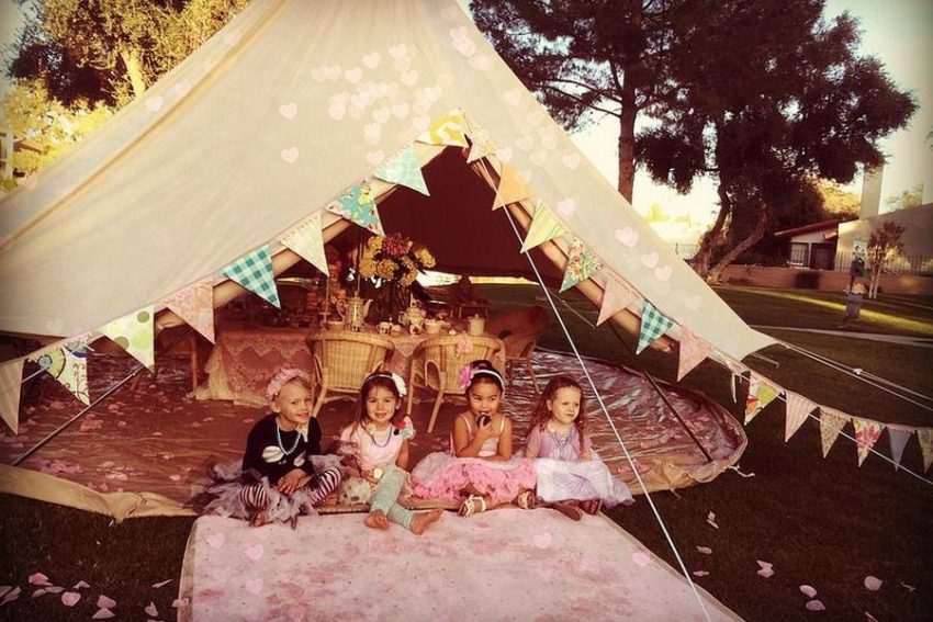 Ideas to Celebrate Your Kid’s Birthday in a Tent
